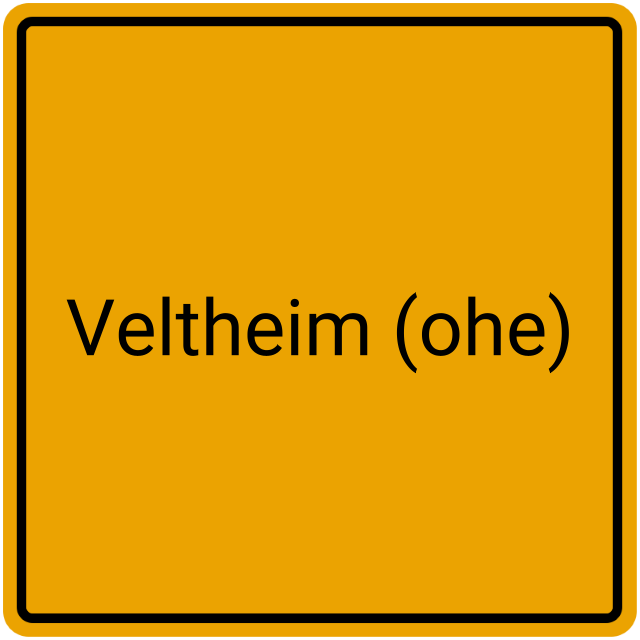 Meldebestätigung Veltheim (Ohe)